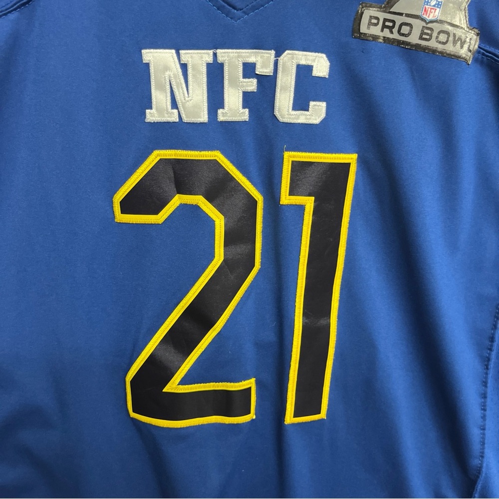 Mens XXL Ezekiel Elliot Pro Bowl Jersey NFC Blue #21 Nike NFL - Picture 11 of 13